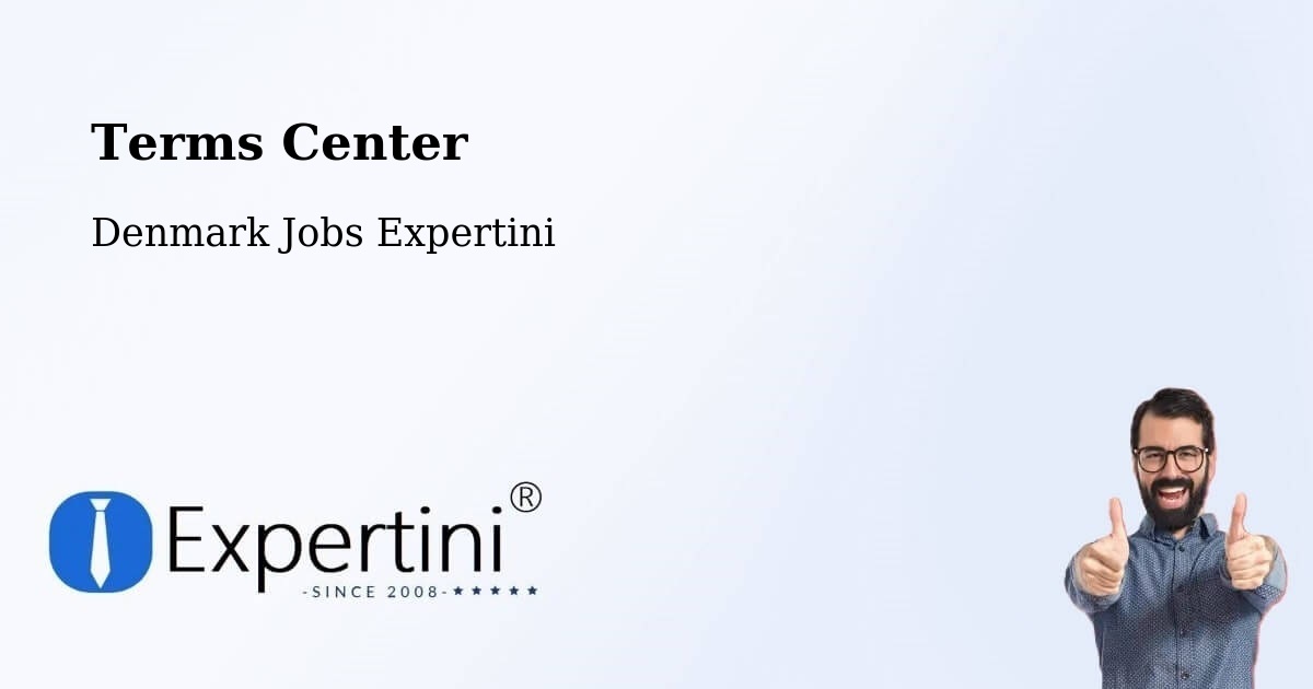 Terms of Service – Galten - Denmark Jobs Expertini